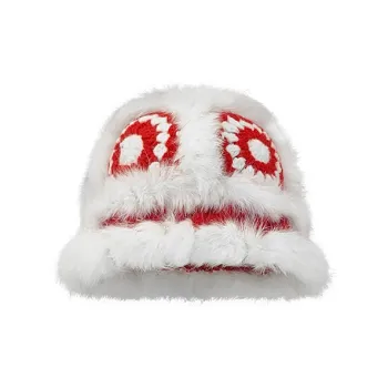 Yalu Preferred Rabbit Fur Beanies Women's