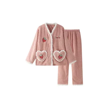OUSHIBO Pajama Set Women's Image Color