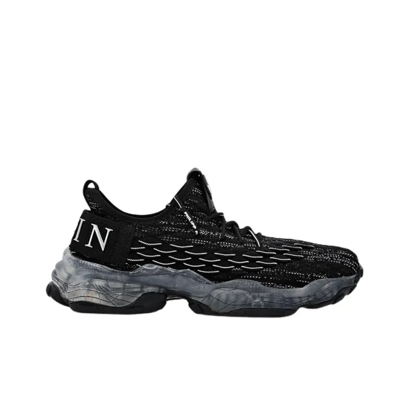 PHILIPP PLEIN Casual Shoes Men Low Top Black-1