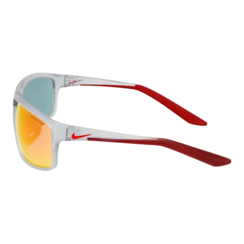 Nike Plastic Square Sunglasses Unisex White-1