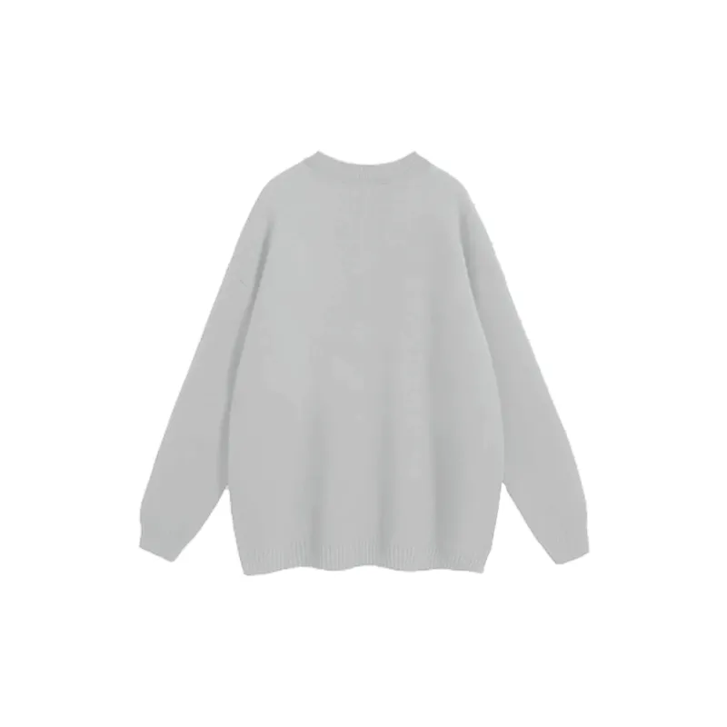 MDLILA Sweater Women's White Gray-1
