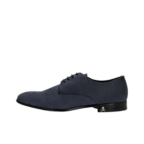 PHILIPP PLEIN Derby Oxford Almond-toe Shoes