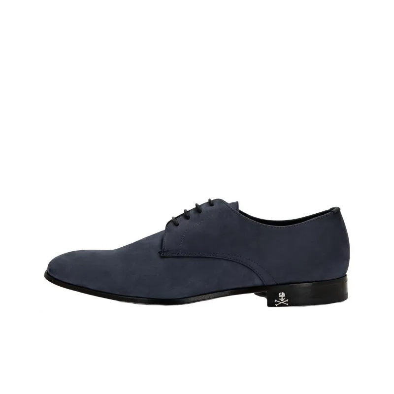 PHILIPP PLEIN Derby Oxford Almond-toe Shoes-0