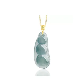 Run Ding Ice Glutinous Jadeite Necklaces Unisex