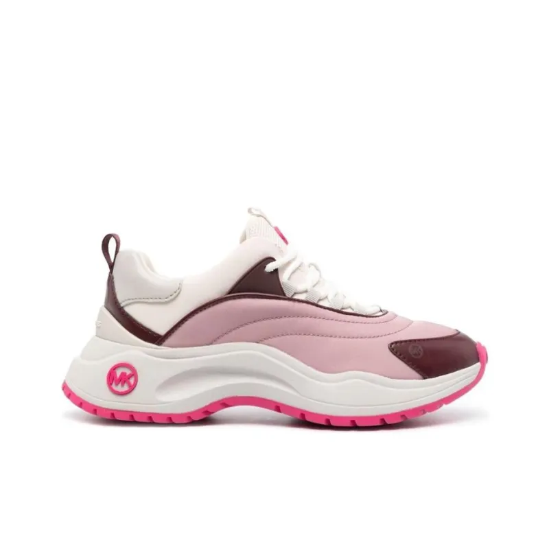 MICHAEL KORS Wear-Resistant Low-Top Casual Shoes Women's Pink White Red-1
