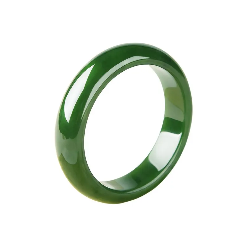 MUSHIFEN Hetian Jade Bangles Jasper Women's-0