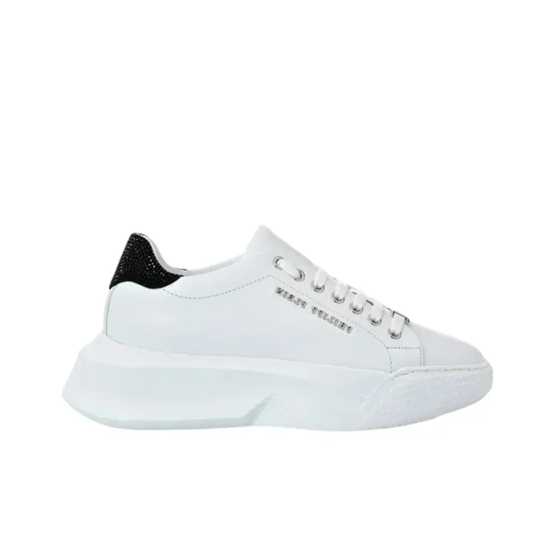PHILIPP PLEIN Shock Absorbers Low Top Sports Casual Shoes Women's White-1