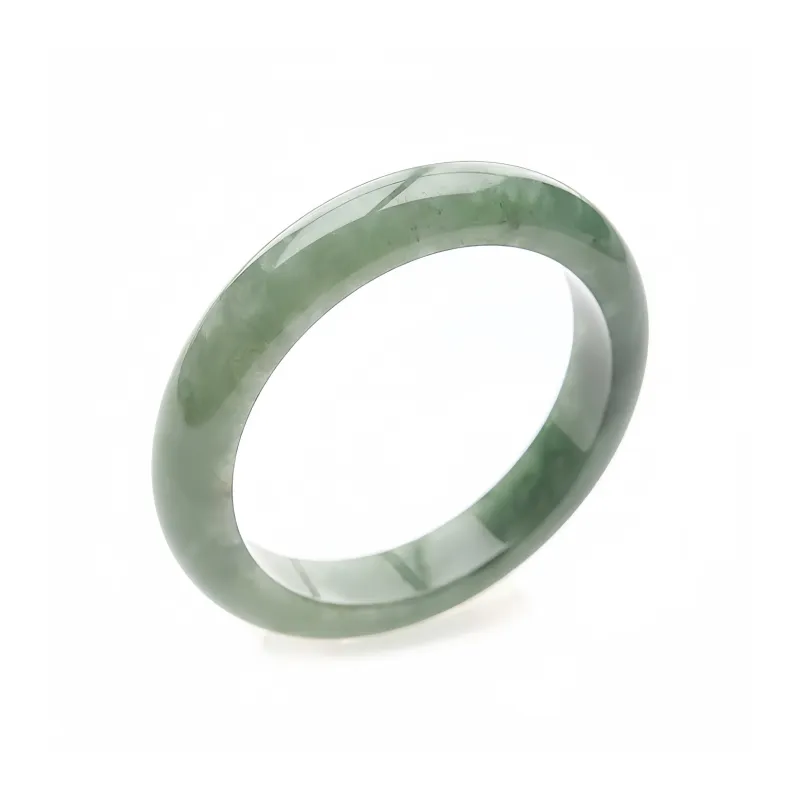 LANMUYINNUO Glutinous Jade Bangles Women's-0