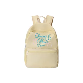 LOVVVVE PU Kids Backpack Regular Unisex Yellow
