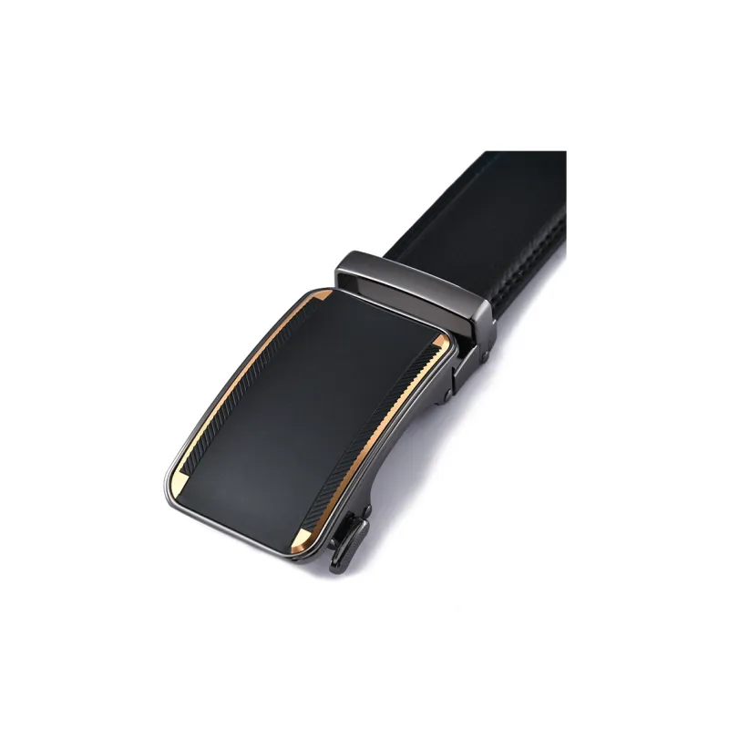 YUZHAOLIN Cow Split Leather Leather Belts Men's 3.3CM-2