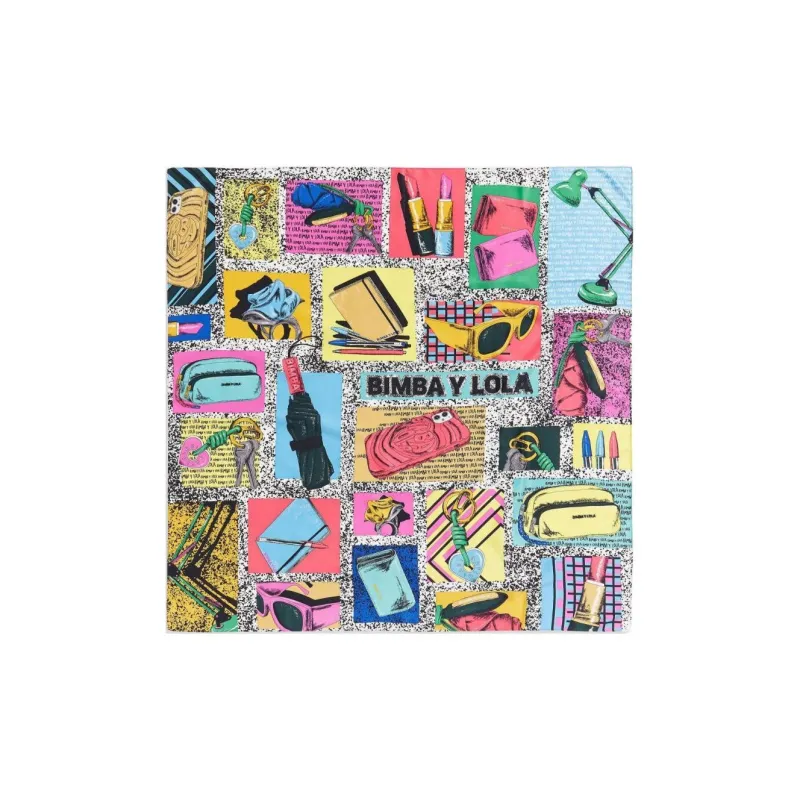 Bimba Y Lola Graphic print Scarf-1