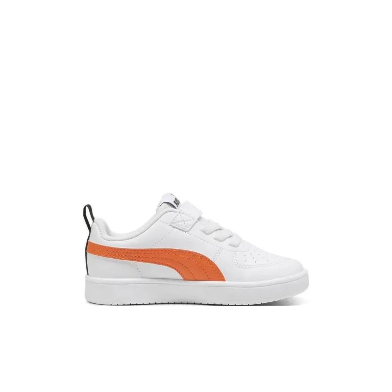PUMA Rickie Anti Kick Cushioning Low Top Kids' Skateboarding Shoes White Kids'-1