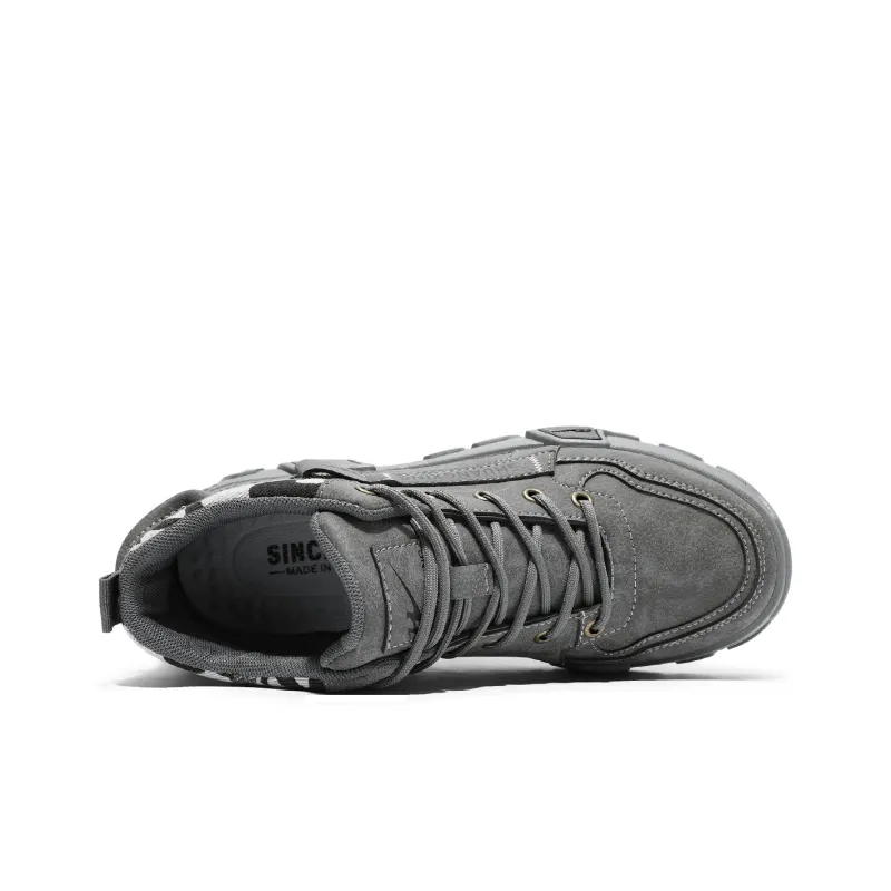 Binary Work Boots Men Mid Top Black-18
