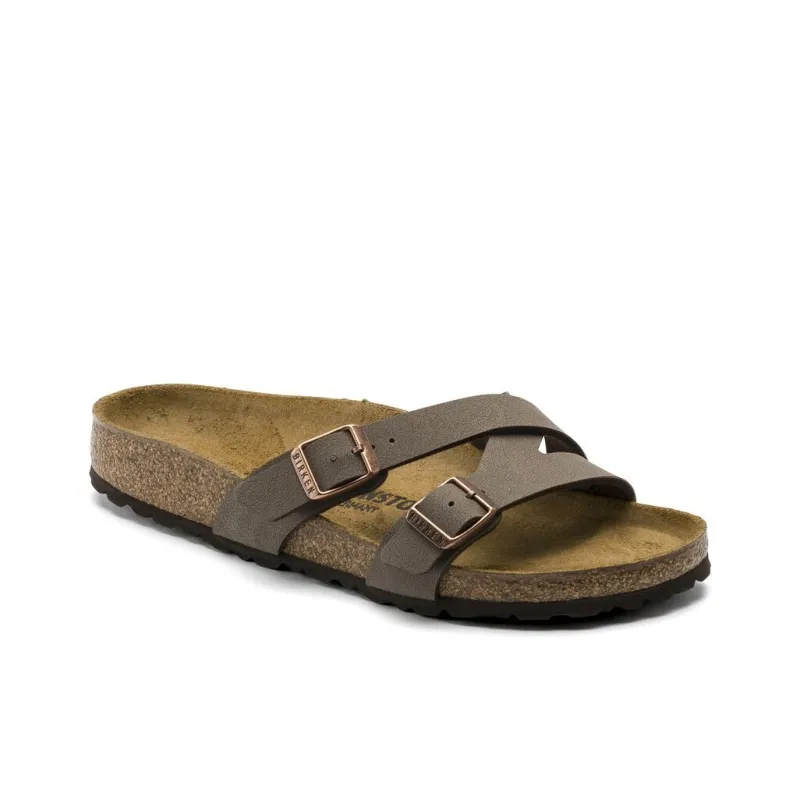 Birkenstock Yao EVA Slip-Resistant Slide Slippers Women's Mocha Regular-1