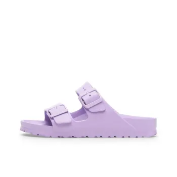 Birkenstock Arizona Series EVA Slip-Resistant Slide Slippers Unisex Light Purple Regular