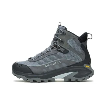 MERRELL MOAB SPEED 2 Anti Slip Wear Resistant Mid Top Trekking Shoes Men's Blue