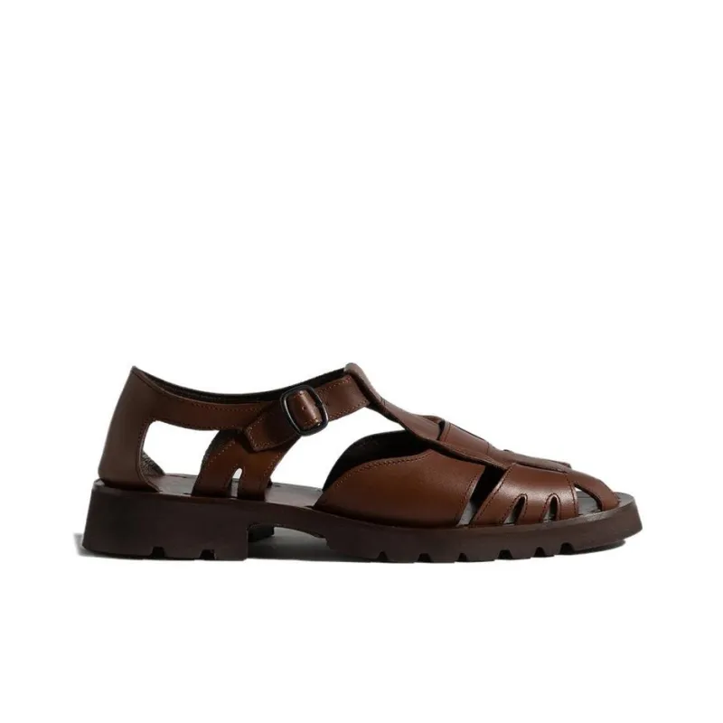 Hereu Pesca Roman Sandals Men's Umber-1