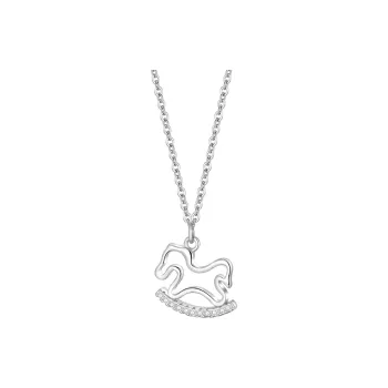 KING OF BLING 925 Sterling Silver With Zircon Necklaces Women's