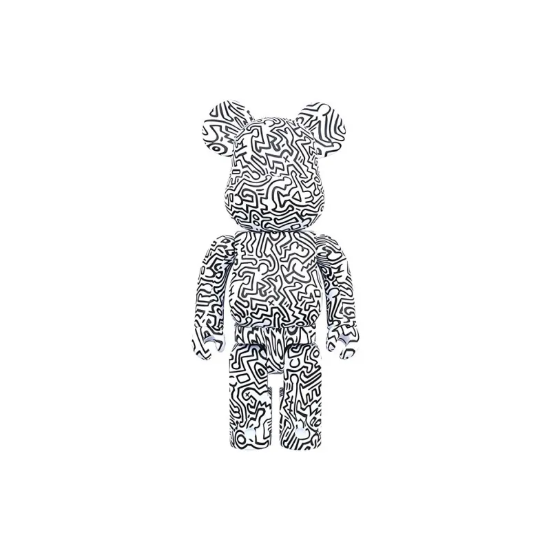 Bearbrick Keith Haring #4 White-2