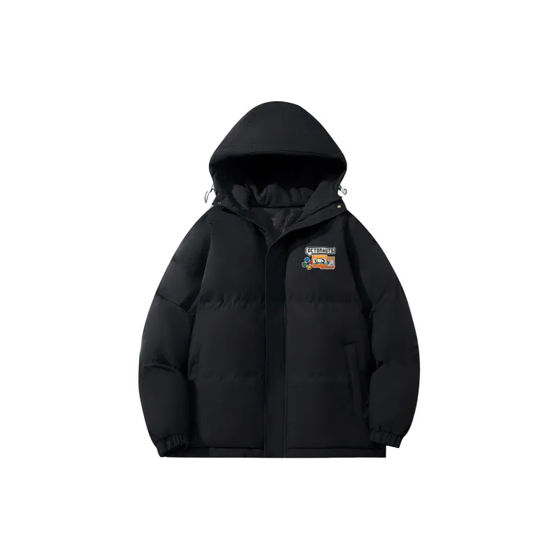 Small Columns Under The Sea Puffer Jacket Unisex-1