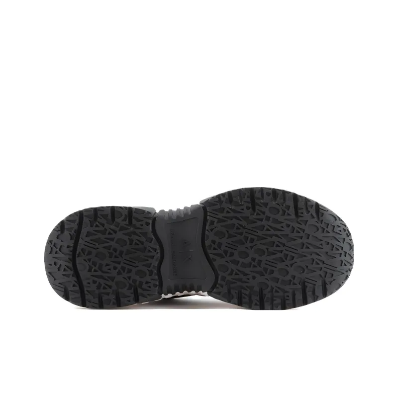 ARMANI EXCHANGEAE Cushioning Low Top Casual Shoes Women's Black-4