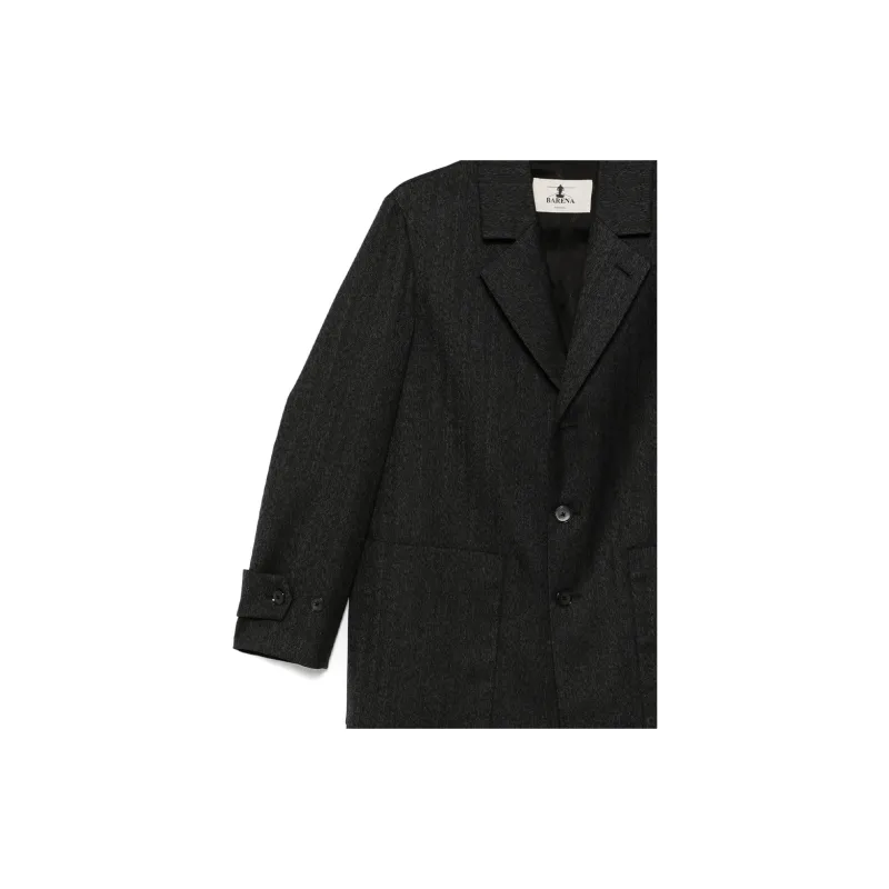 Barena Zane Single-Breasted Military Coat-2