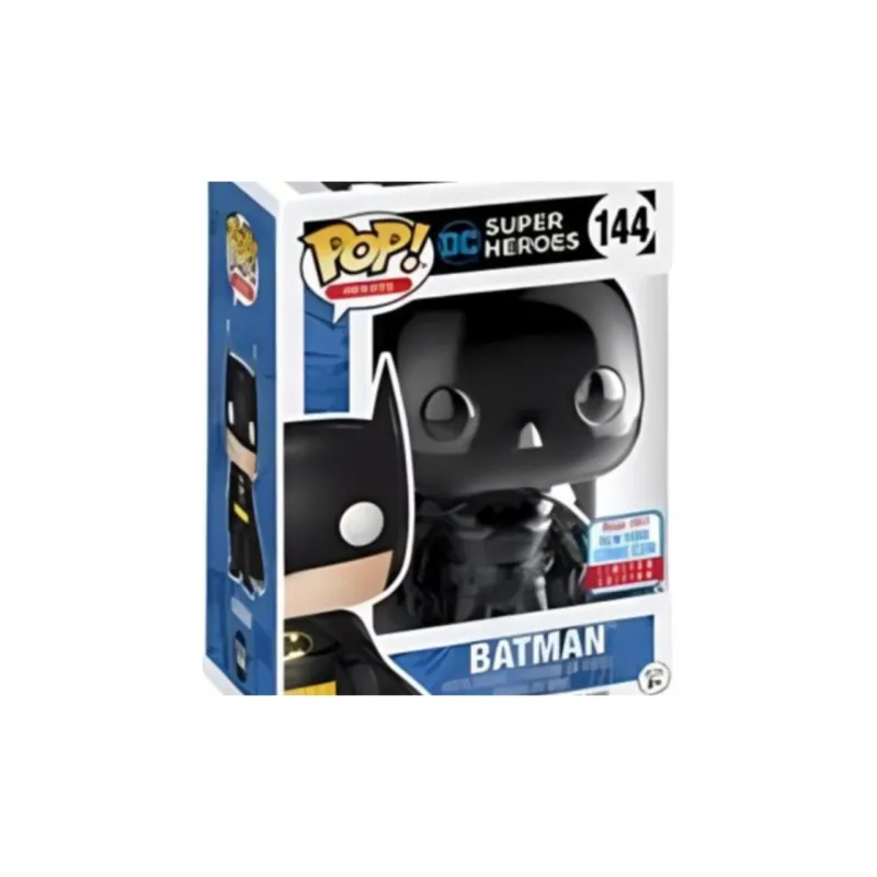 Funko POP! Collection HEROES Batman Black Chrome Edition Chibi Figures-1