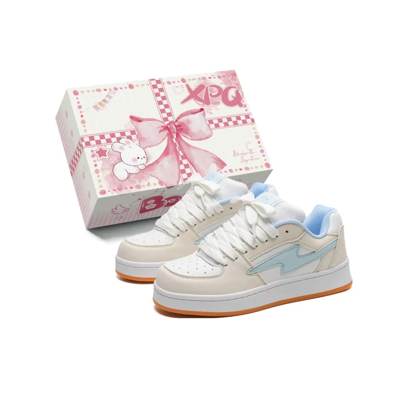 XPQ Anti-Slip And Wear-Resistant Breathable Low-Top Skateboard Shoes Unisex-0