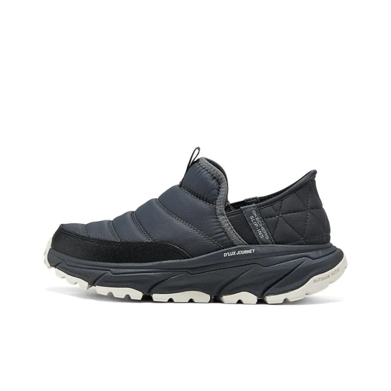 Skechers Slip Ins Anti Slip Wear Resistant Low Top Casual Shoes Women's Black-0