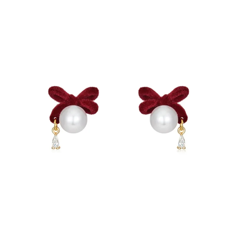 LOOK NICE Alloy Stud Earrings Women's-3