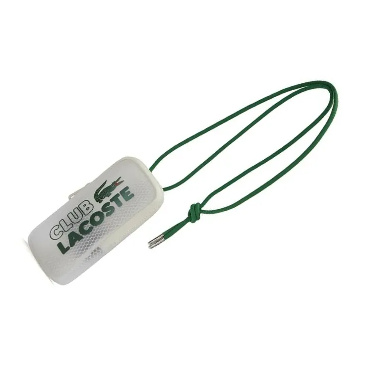 LACOSTE PU One Shoulder Crossbody Cell Phone Pouch Regular Unisex Transparent-2
