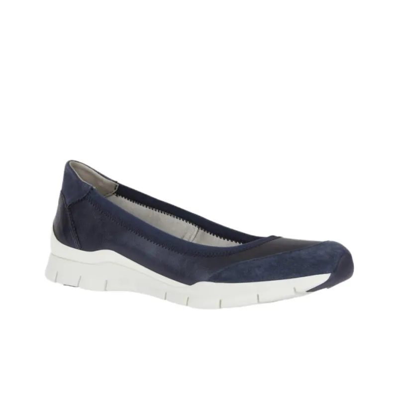 GEOX Sukie Casual Single Shoes Women's Blue-1