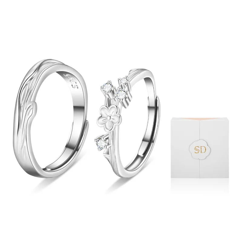 SOFTDORA 925 Sterling Silver Rings Unisex-2