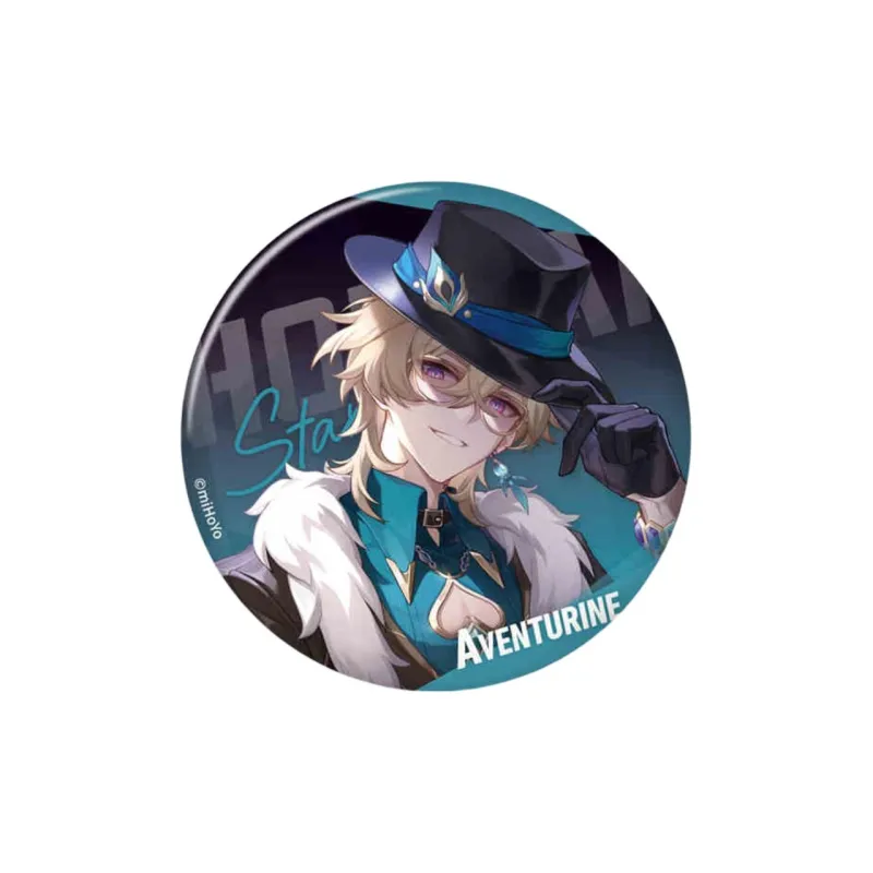 MIHOYO Collapsing Character Star Rail Starlit Travel Collection Tinplate Second Edition Badges-3