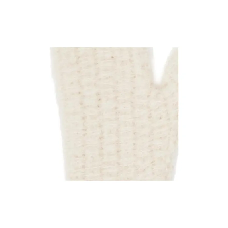 JIL SANDER Mohair Knit Scarves Women's Gray White-1
