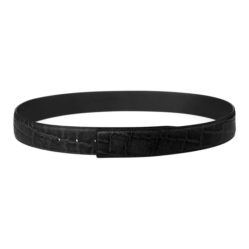 Jaylen Oos Top Grain Cow Leather Leather Belts Men's Black/Coffee 3.5cm/3.8cm-15