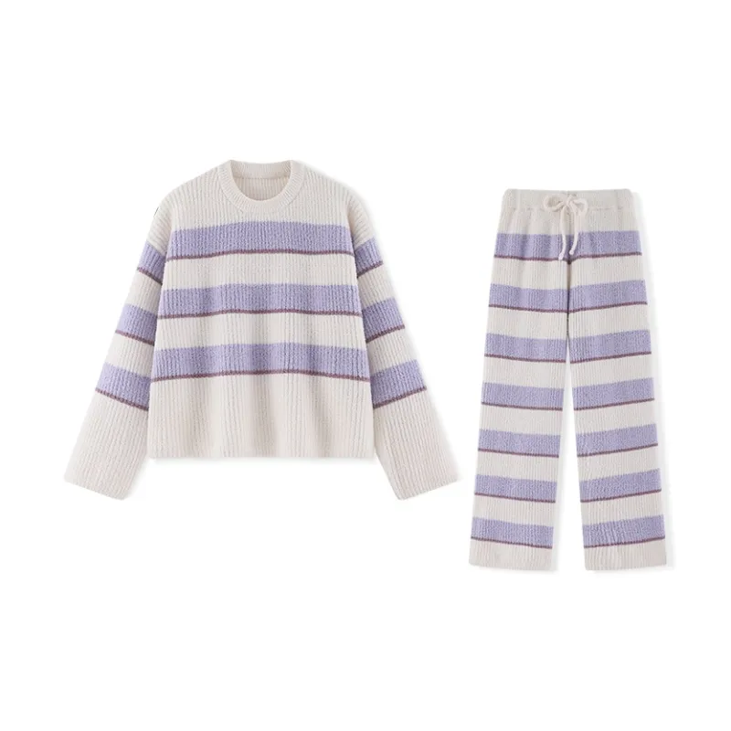 Beast's Secret Pajama Set Women's Purple-0