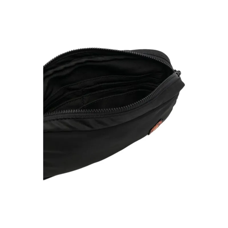 KENZO Polyester Shoulder Bag, Crossbody Bag, Fanny Pack Men's Black-2