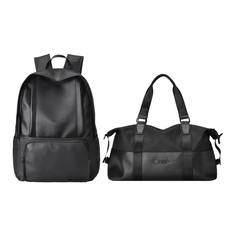 ONRF PVC Computer Backpack Regular Unisex Black-16