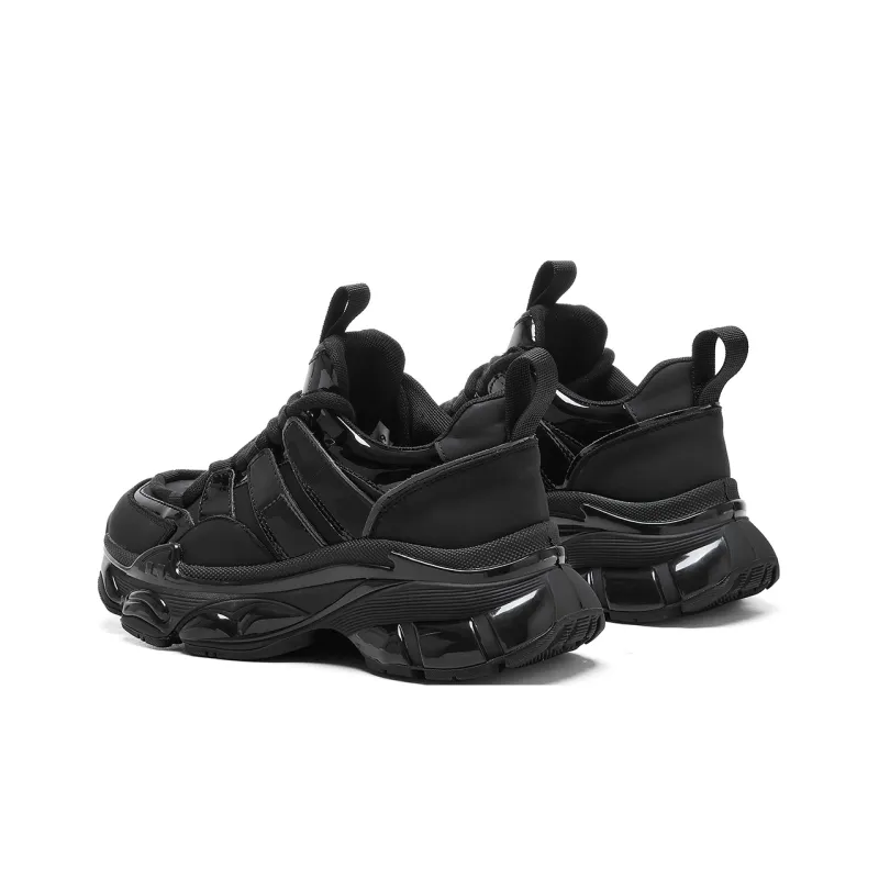 C°BANNER Balance Low Top Chunky Sneakers Women's Black-4