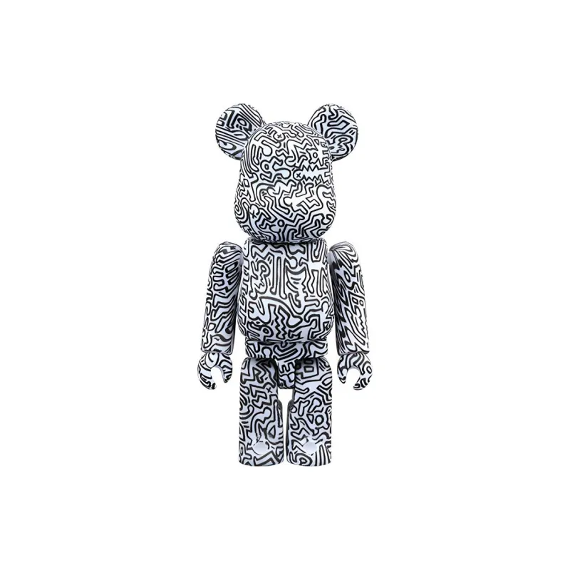 Bearbrick Keith Haring #4 White-1