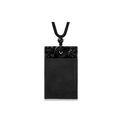 KING SIZE JEWELRY Obsidian Necklaces Unisex
