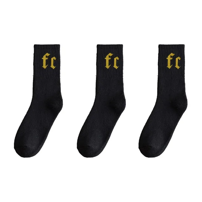 Cotton Gene Mid Calf Socks Unisex Combo Set-12
