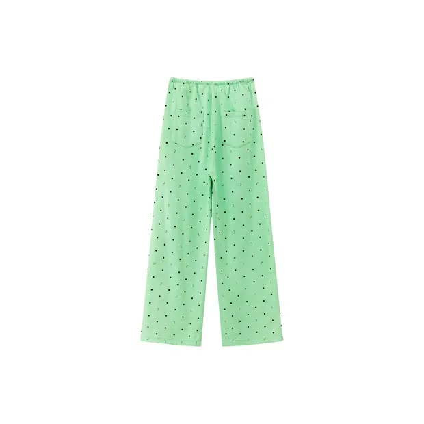 CHUU Casual Pants Women's Mint Green-1