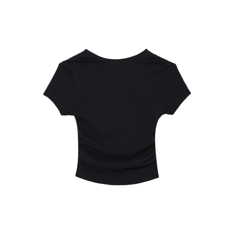 Nike Sportswear Chill Knit Women's Short-Sleeve T-shirt Black-1