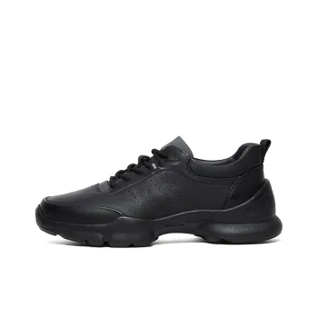 HANG TEN Low Top Casual Shoes Unisex Black Caviar