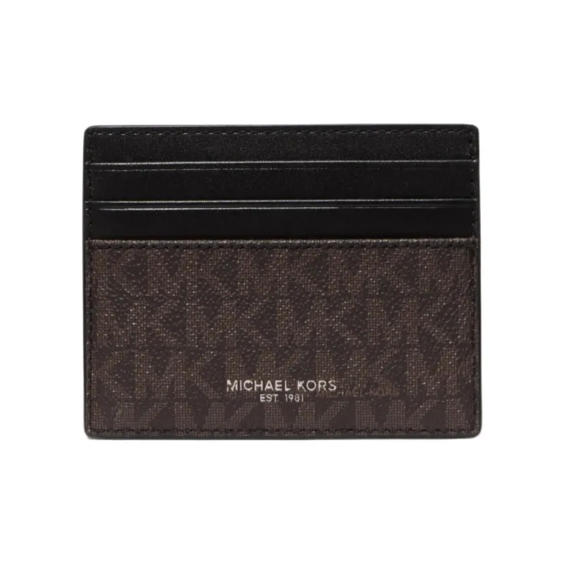 MICHAEL KORS Greyson Logo Detailed Cardholder-0