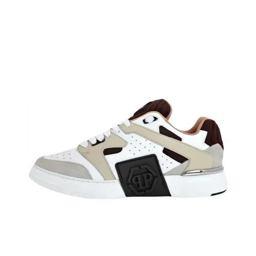 PHILIPP PLEIN Phantom Street Leather Sneakers