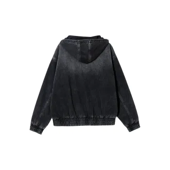 JACK JONES· Jackets Coats Men's Dark Gray Denim