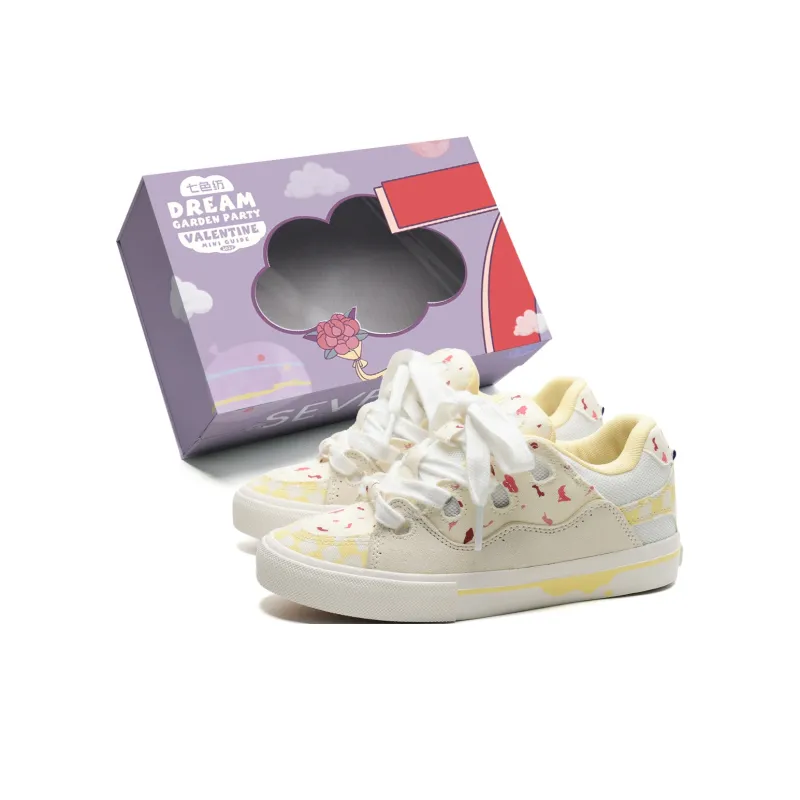7 SEVFUN Low-Top Skateboard Shoes Unisex Strawberry Pink-8